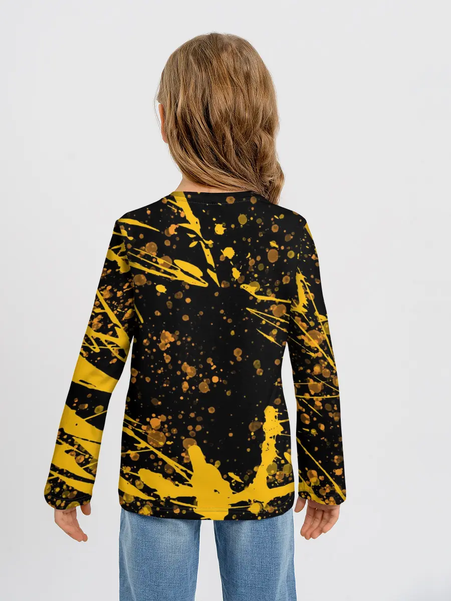 Детский лонгслив / Котобургер