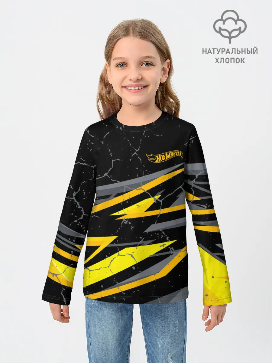 Детский лонгслив / Hot Wheels