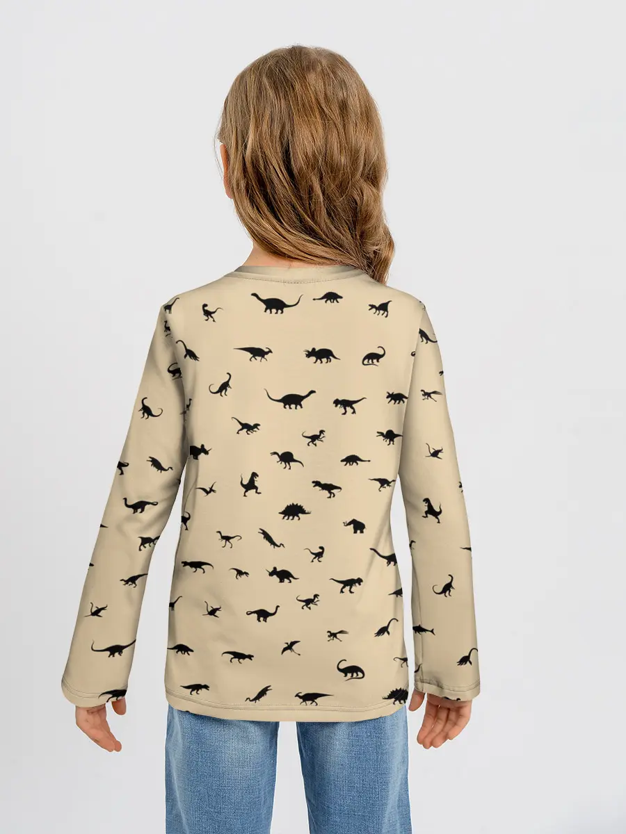 Детский лонгслив / Dinoworld#2