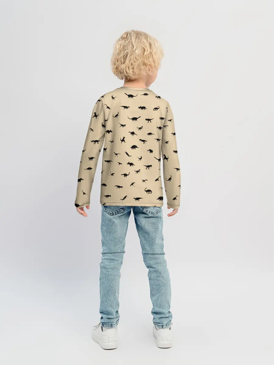 Детский лонгслив / Dinoworld#2