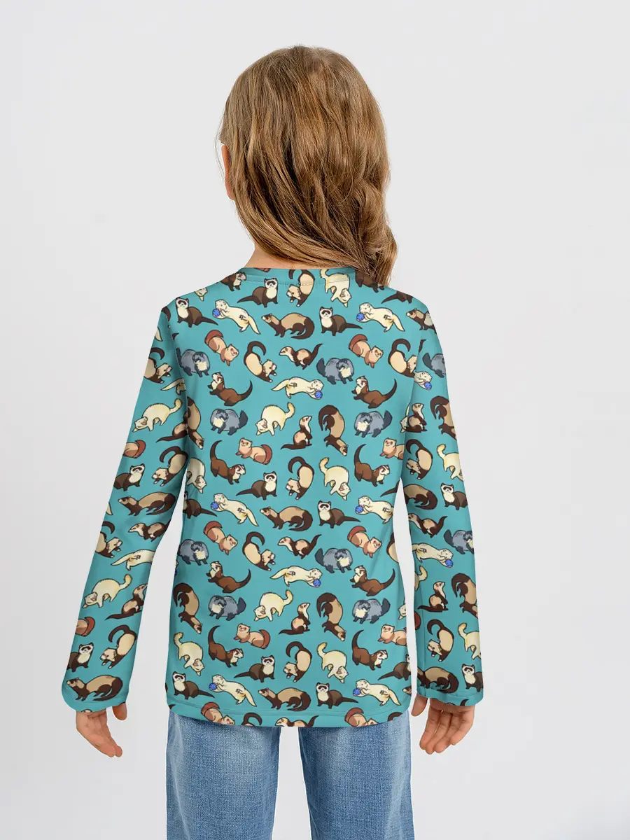 Детский лонгслив / Соболи