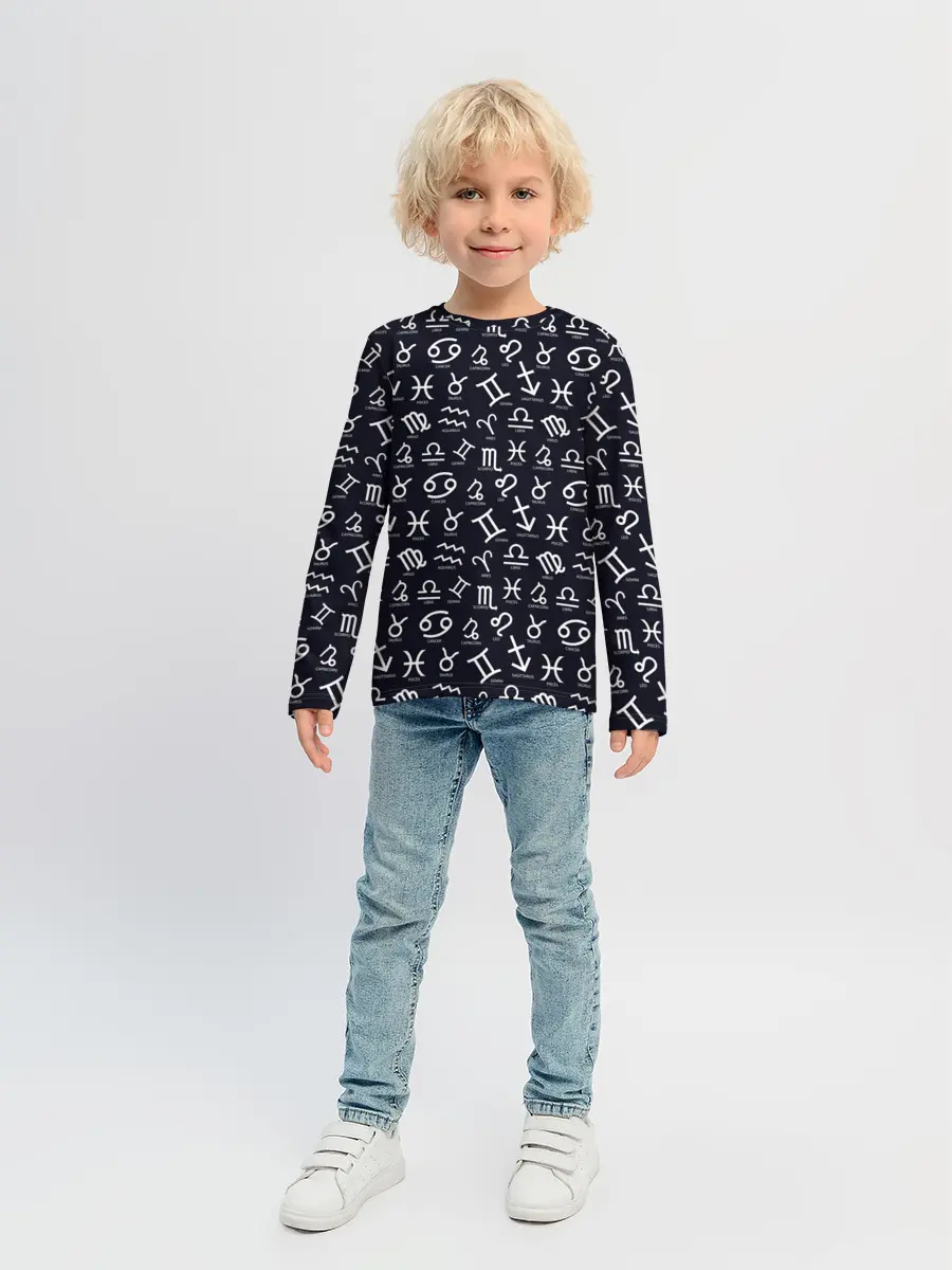 Детский лонгслив / Знаки Зодиака