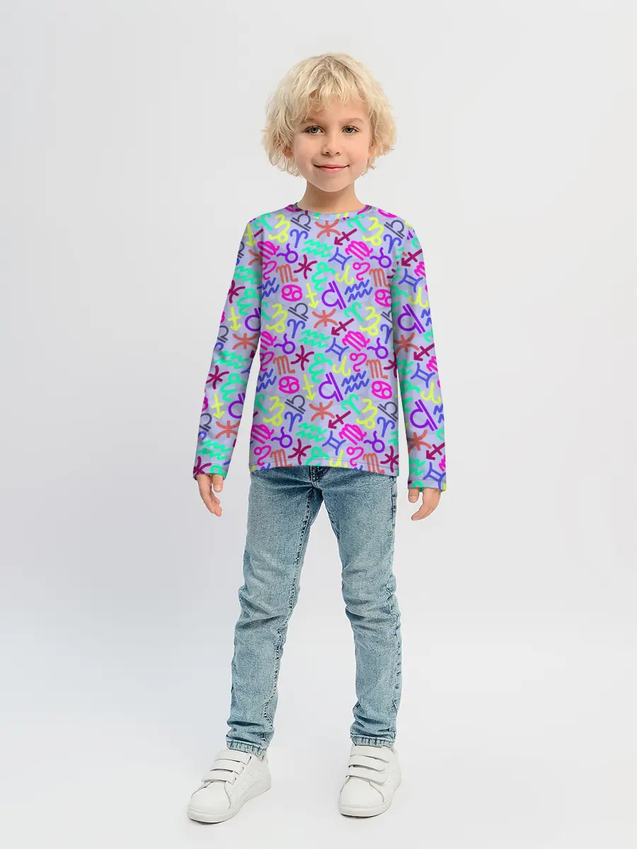 Детский лонгслив / Знаки Зодиака