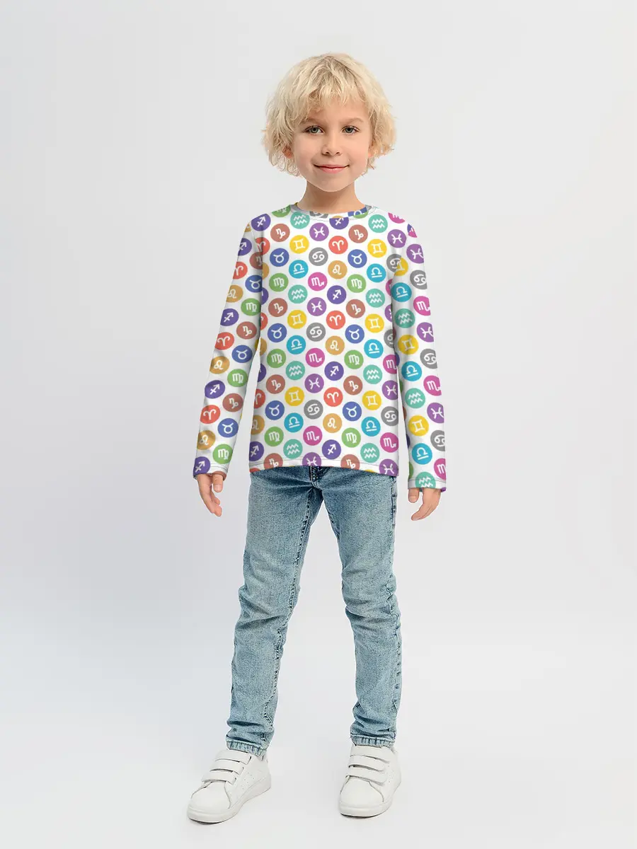 Детский лонгслив / Знаки Зодиака