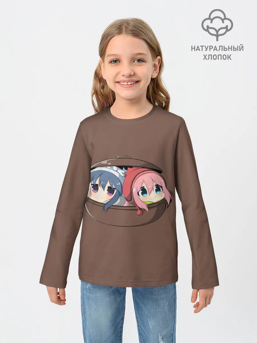 Детский лонгслив / Рин и Надэсико