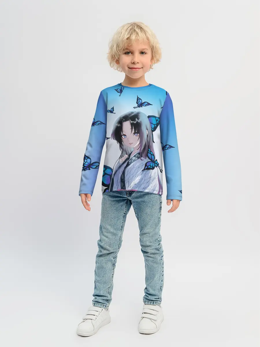 Детский лонгслив / ШИНОБУ КОЧО | KOCHO SHINOBU