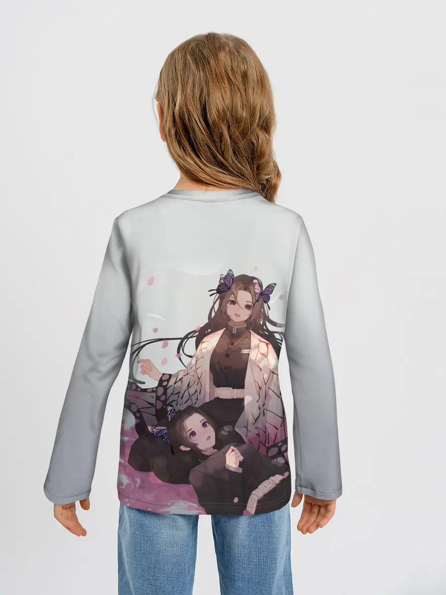 Детский лонгслив / КЛИНОК РАССЕКАЮЩИЙ ДЕМОНОВ