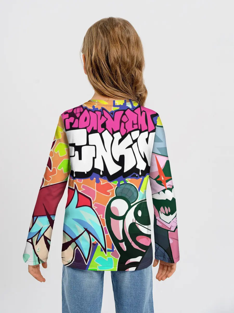 Детский лонгслив / Friday night funkin