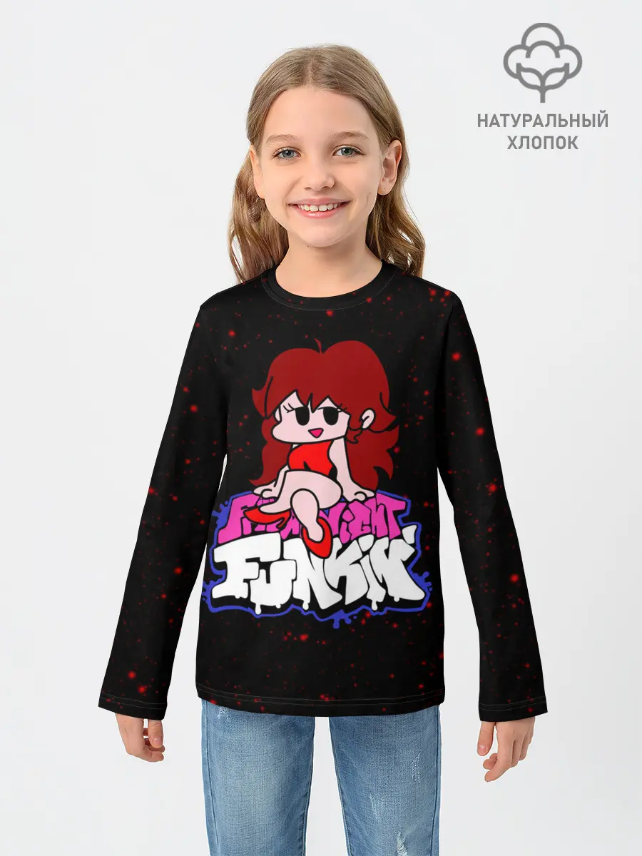 Детский лонгслив / Friday Night Funkin