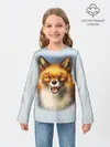 Детский лонгслив / Рыжая лиса