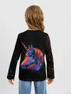 Детский лонгслив / ЕДИНОРОГ | UNICORN RAINBOW
