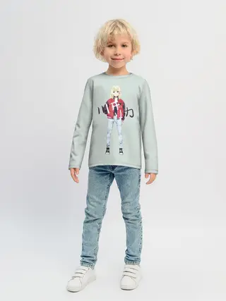 Детский лонгслив / Рика