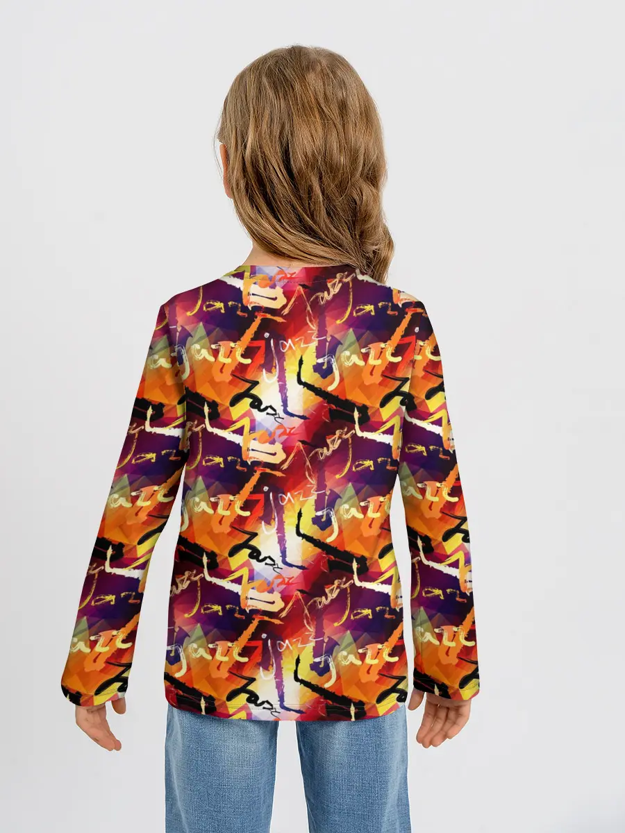 Детский лонгслив / Jazz