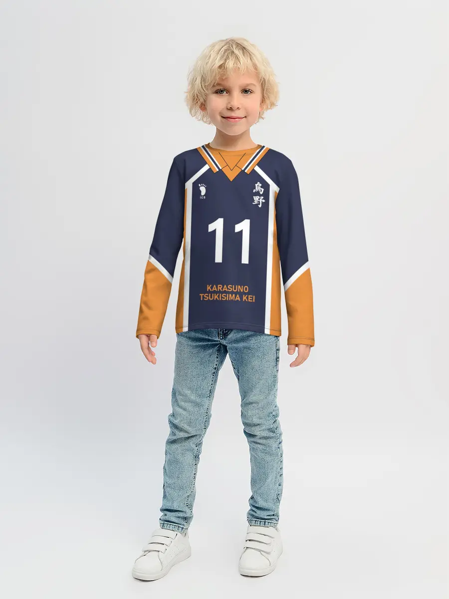 Детский лонгслив / KARASUNO 11 | ФОРМА КАРАСУНО