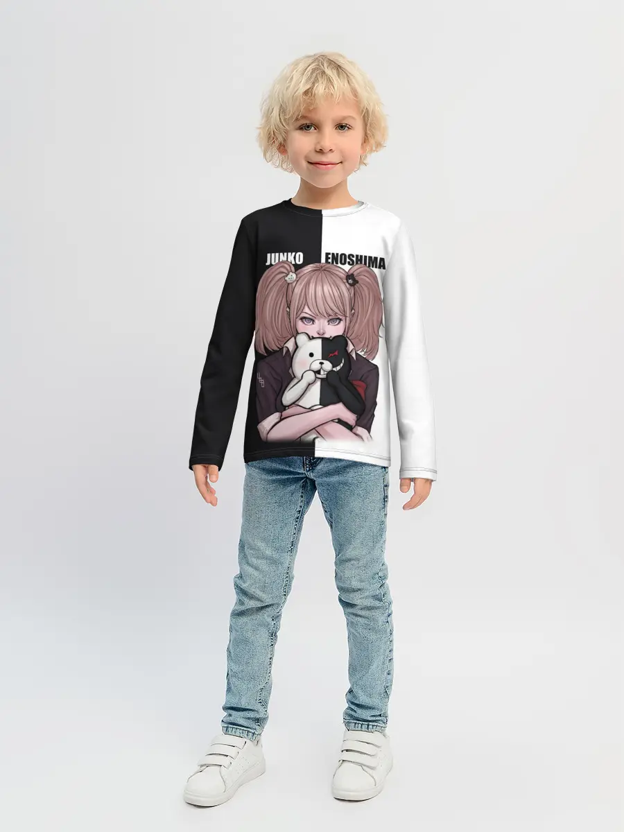 Детский лонгслив / MONOKUMA / JUNKO
