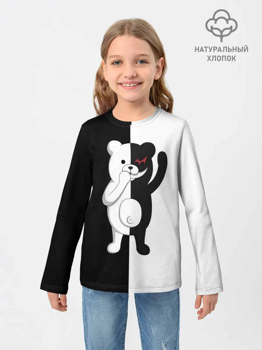 Детский лонгслив / МЕДВЕДЬ МОНОКУМА