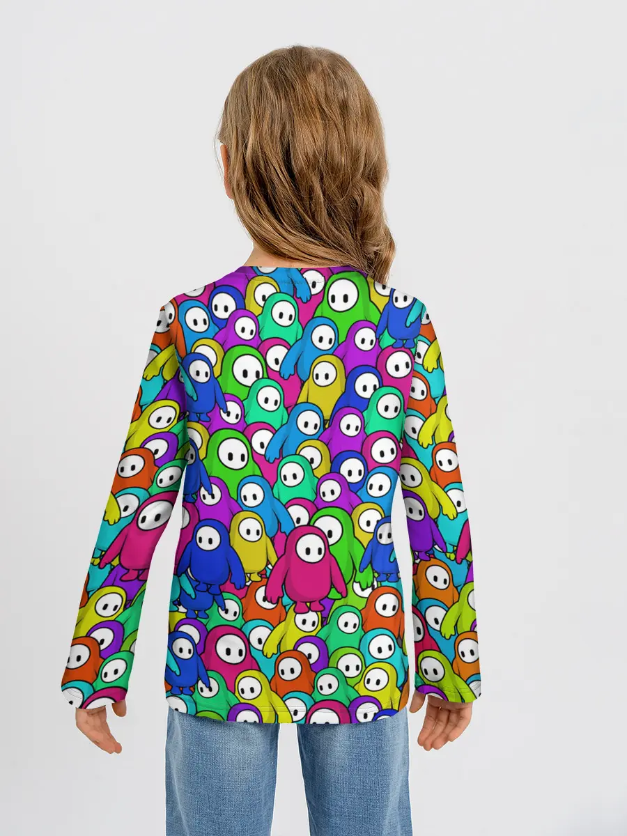 Детский лонгслив / Fall Guys