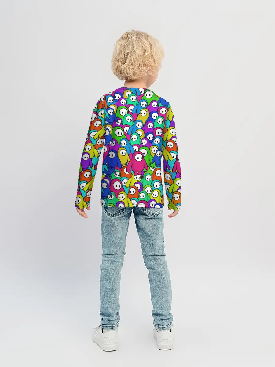 Детский лонгслив / Fall Guys