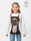Детский лонгслив / Доберман / Doberman