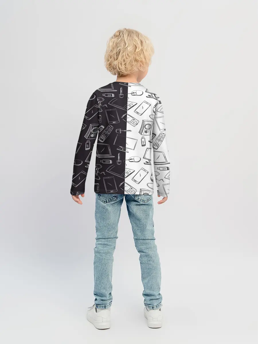 Детский лонгслив / Гаджеты