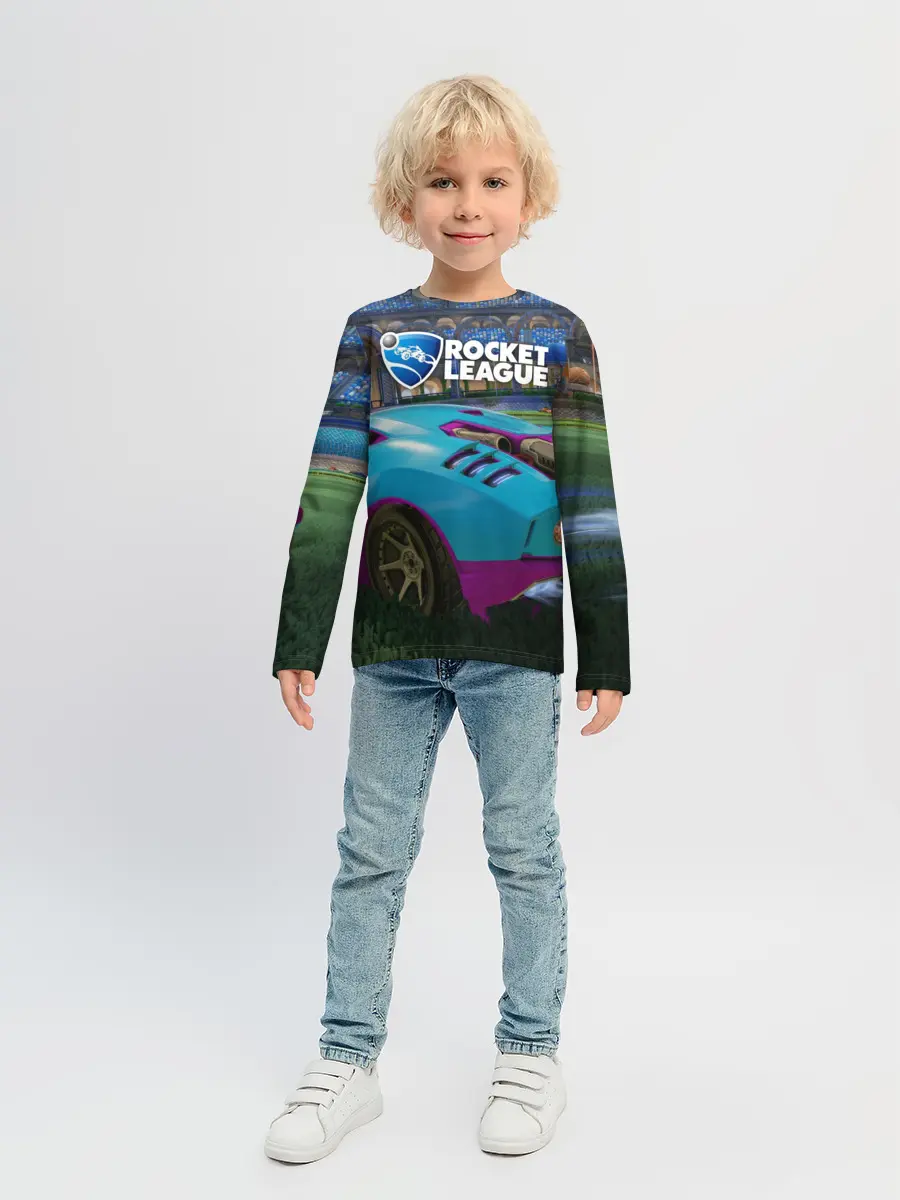 Детский лонгслив / Rocket League