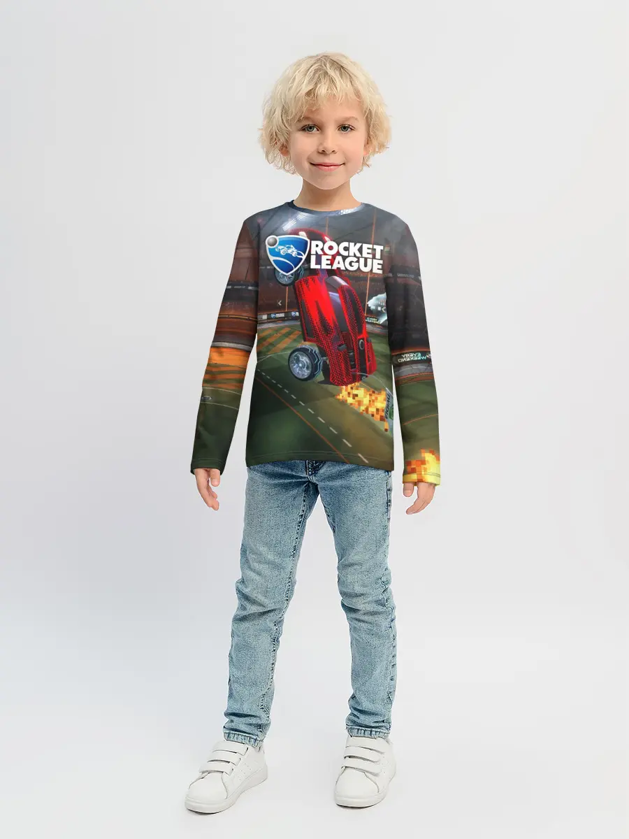 Детский лонгслив / Rocket League