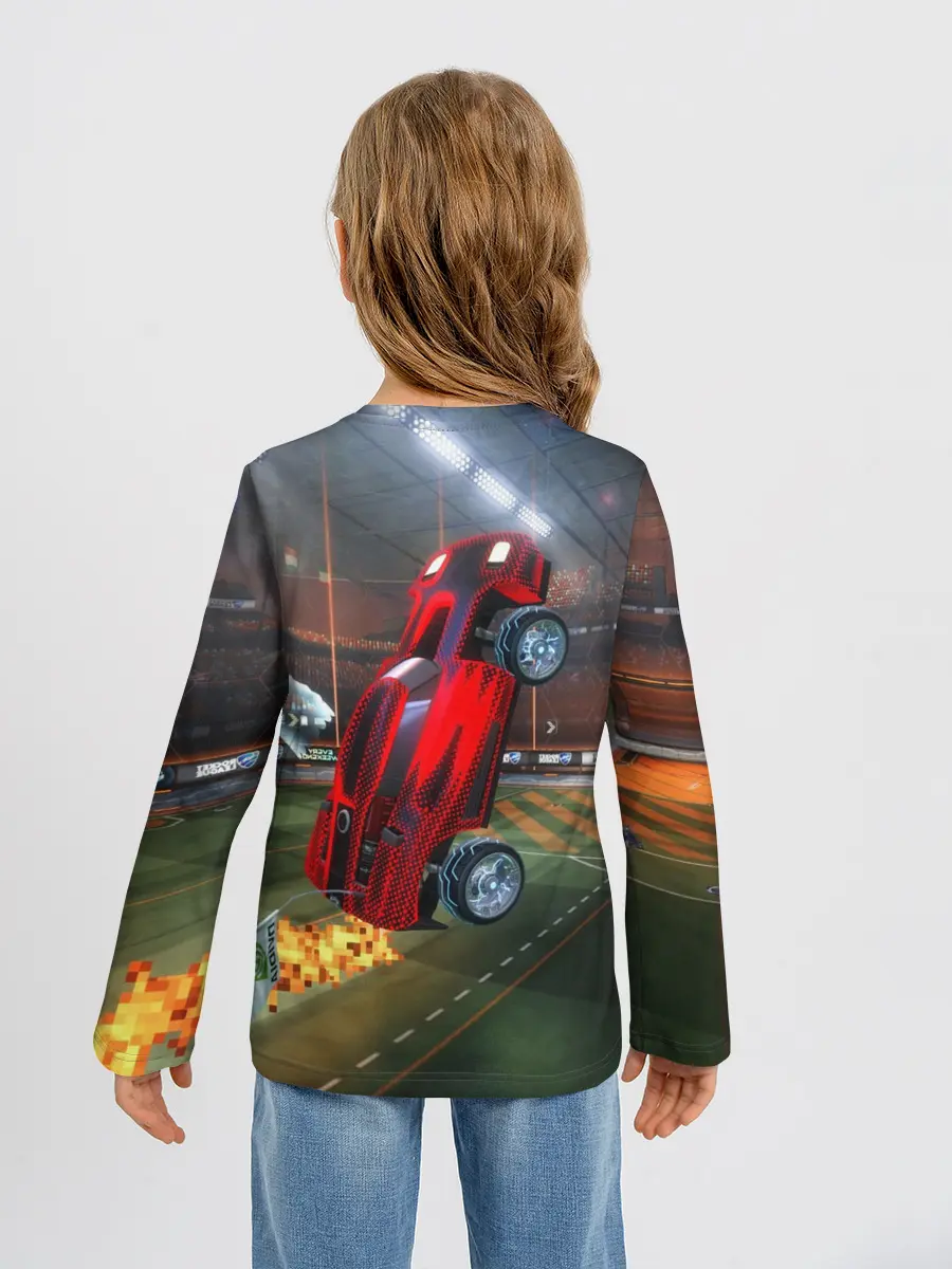 Детский лонгслив / Rocket League