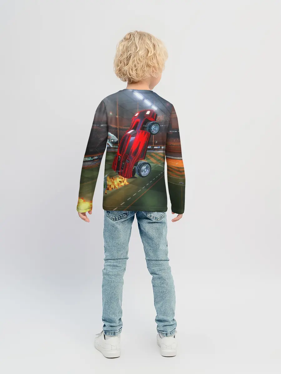 Детский лонгслив / Rocket League