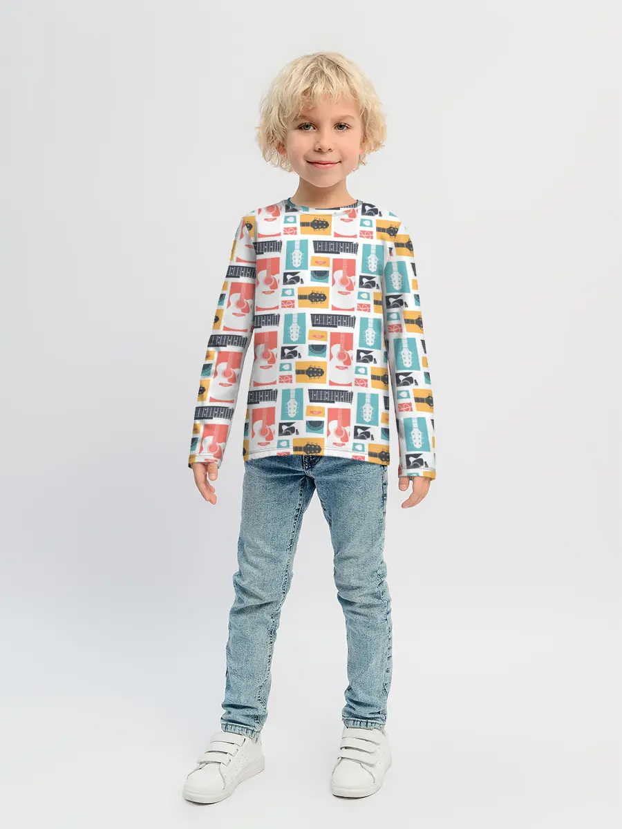 Детский лонгслив / Рок