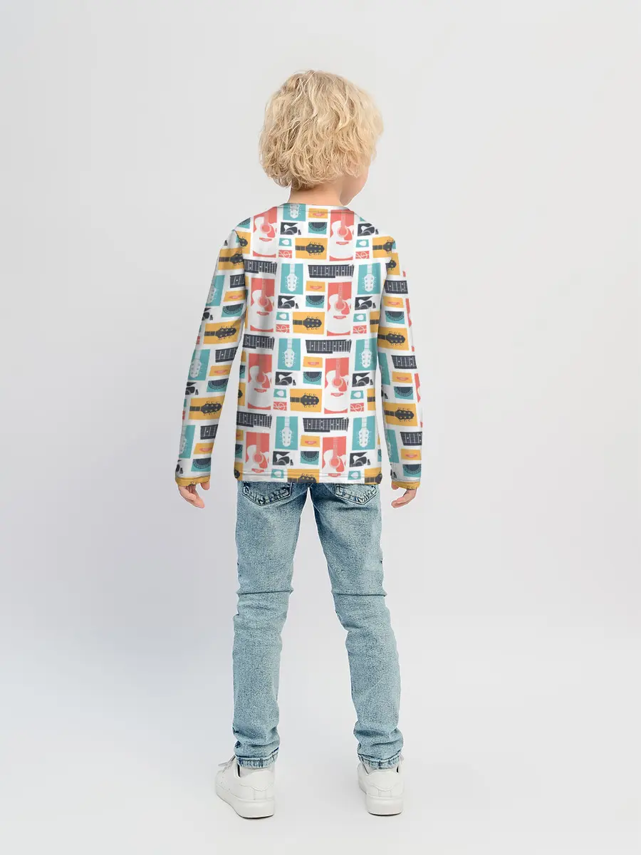 Детский лонгслив / Рок