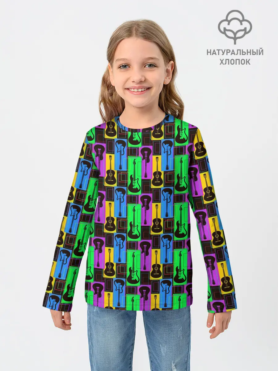 Детский лонгслив / Рокер