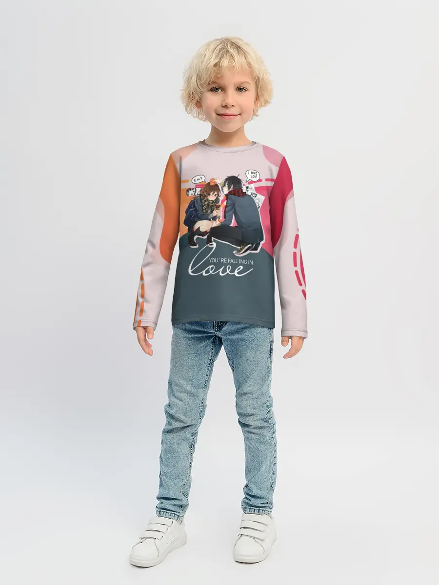 Детский лонгслив / Хори-сан и Миямура-кун