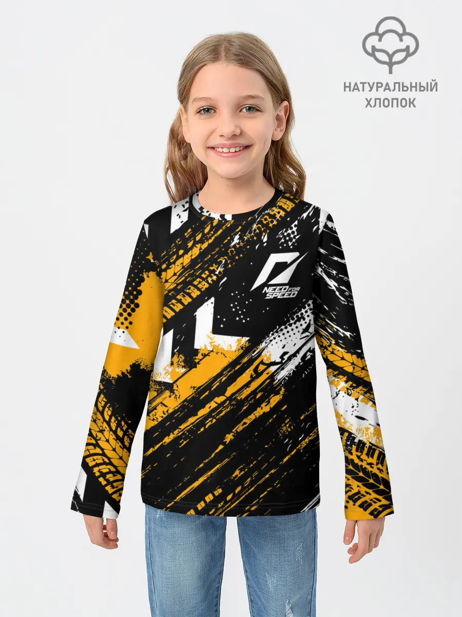 Детский лонгслив / NEED FOR SPEED
