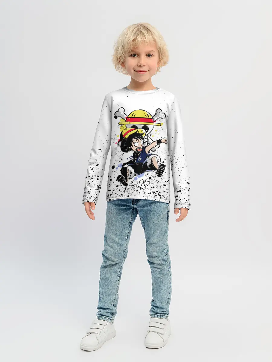 Детский лонгслив / Луффи