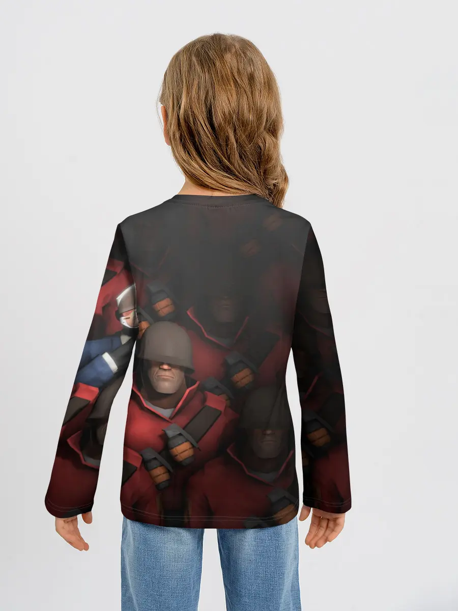 Детский лонгслив / Team Fortress