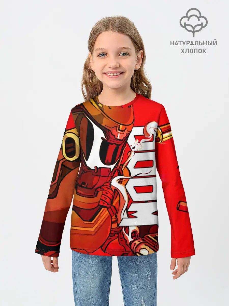 Детский лонгслив / DOOM Eternal