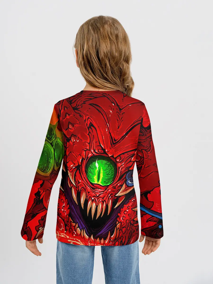 Детский лонгслив / DOOM Eternal