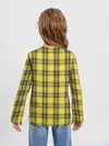 Детский лонгслив / Клеточный узор