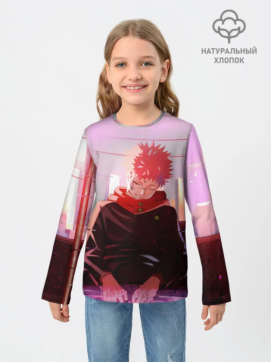 Детский лонгслив / JUJUTSU KAISEN | МАГИЧЕСКАЯ БИ
