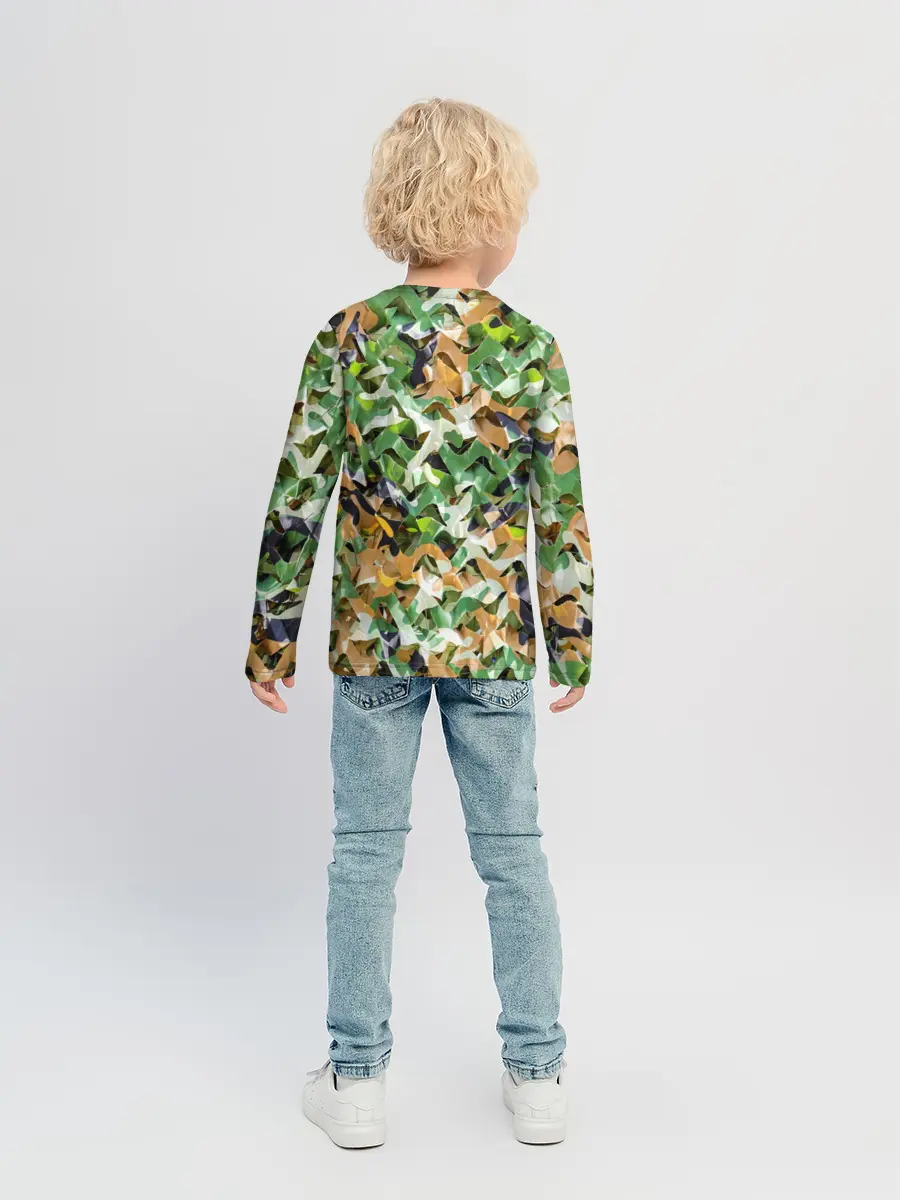 Детский лонгслив / Пейнтбол