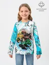 Детский лонгслив / КЛИНОК РАССЕКАЮЩИЙ ДЕМОНОВ