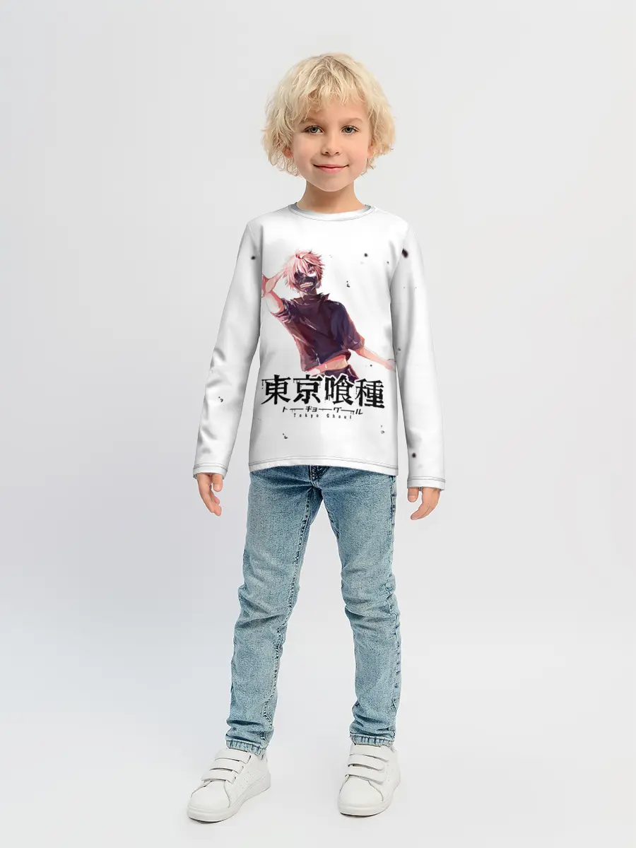 Детский лонгслив / Канеки Кен | Токийский гуль