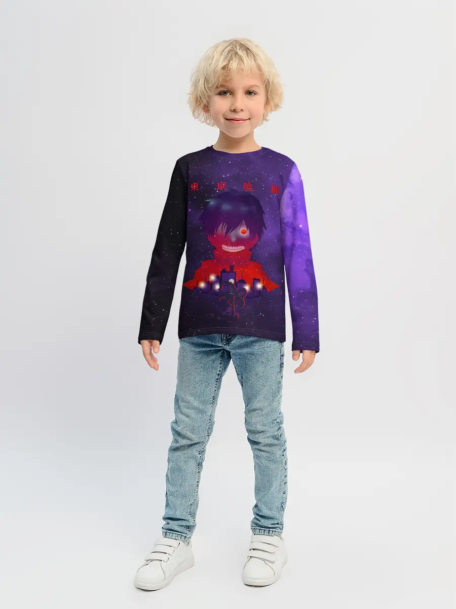 Детский лонгслив / Канеки над Токио