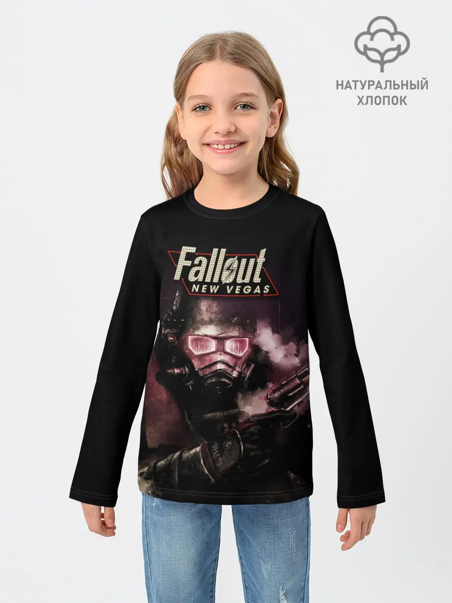 Детский лонгслив / Фаллаут Нью Вегас