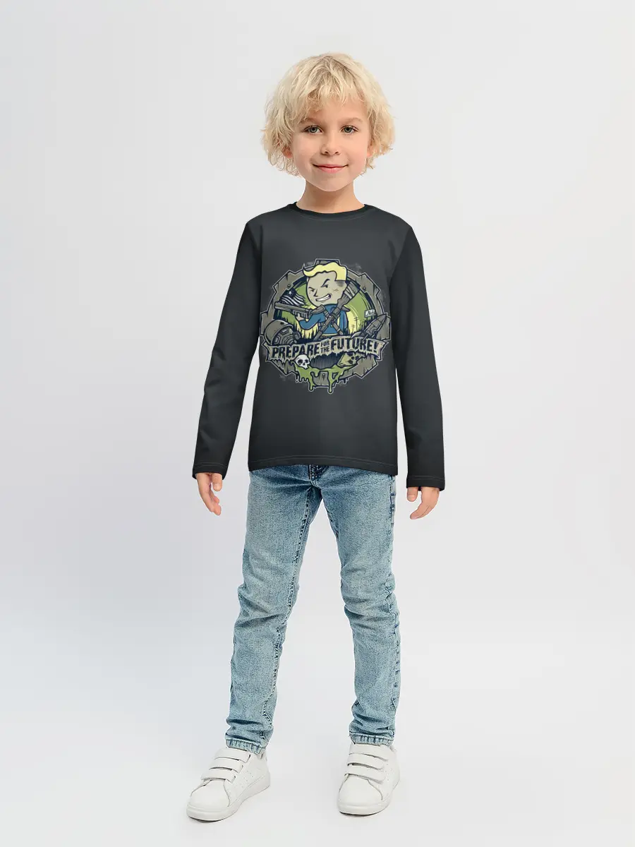 Детский лонгслив / Voultboy