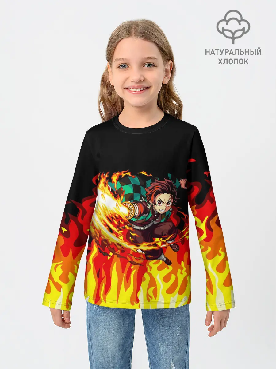 Детский лонгслив / ТАНДЖИРО