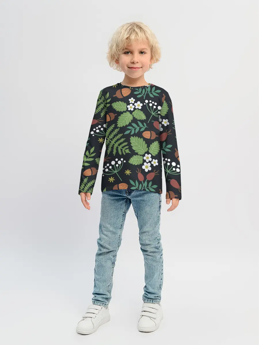Детский лонгслив / Природа