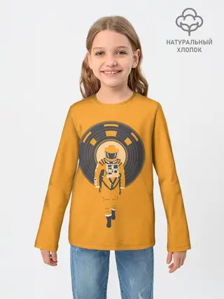 Детский лонгслив / Космонавт