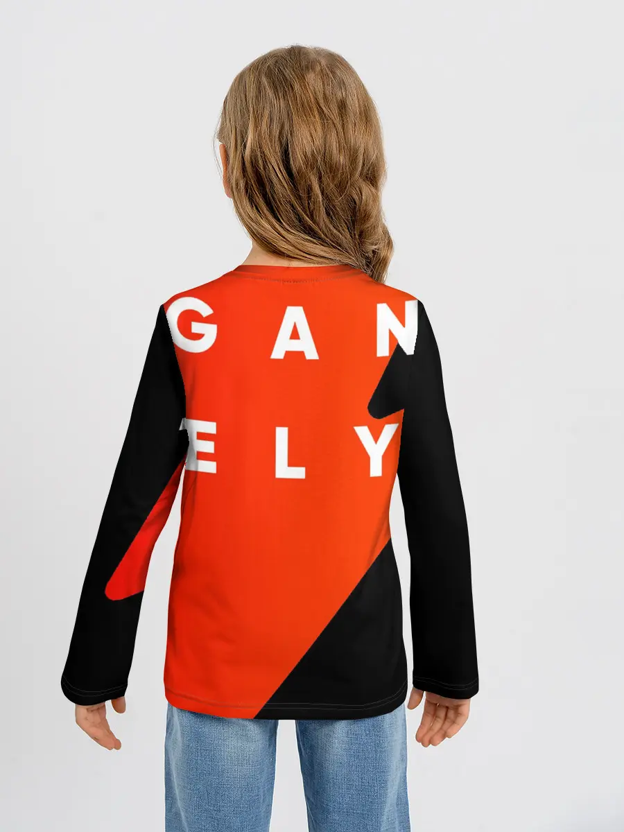 Детский лонгслив / Дыши энергией