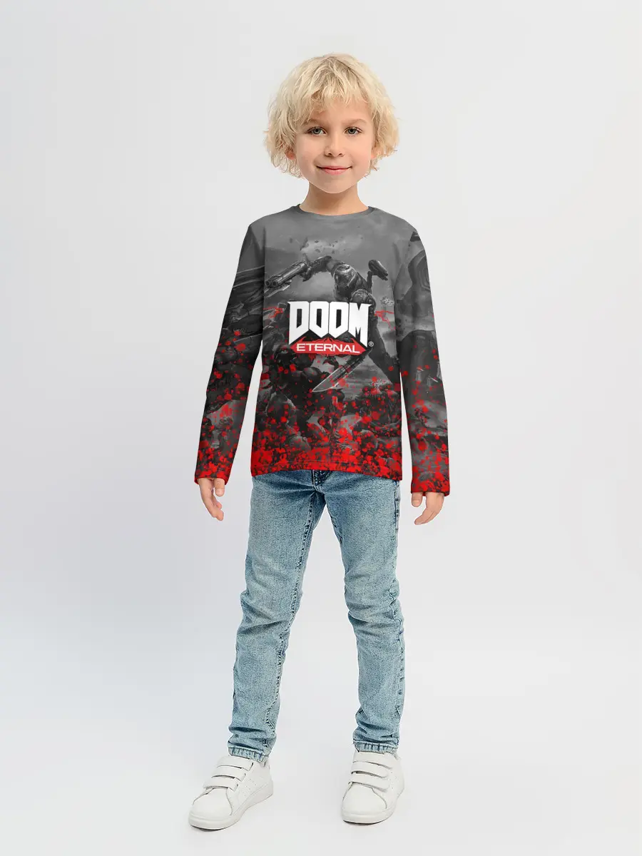 Детский лонгслив / DOOM
